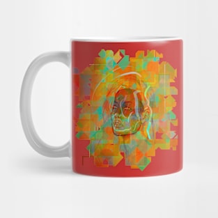 Brightly Colored Female Mug